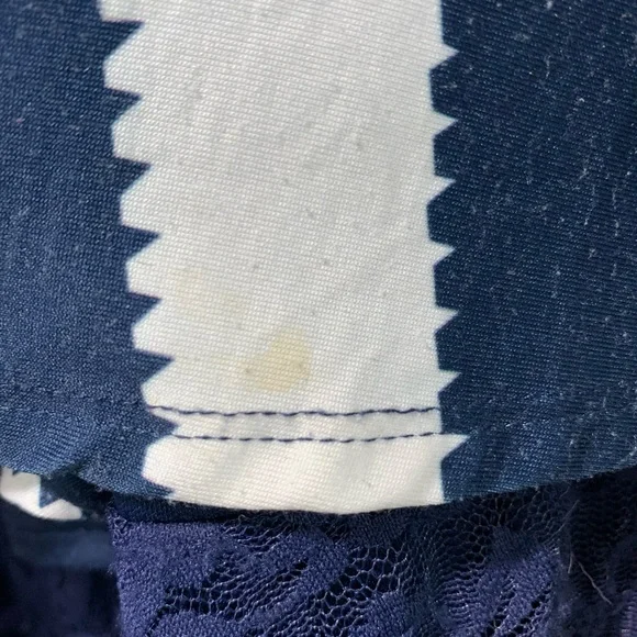 DJ Navy and White Dress - Picture 14 of 15